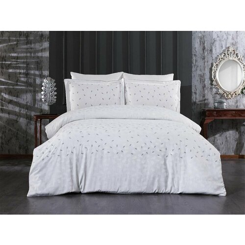 Grazie home GRZ001DIANDRKRGRI Комплект постельного белья Grazie Home DIANDRA кремовыйсерый Евро 18324₽