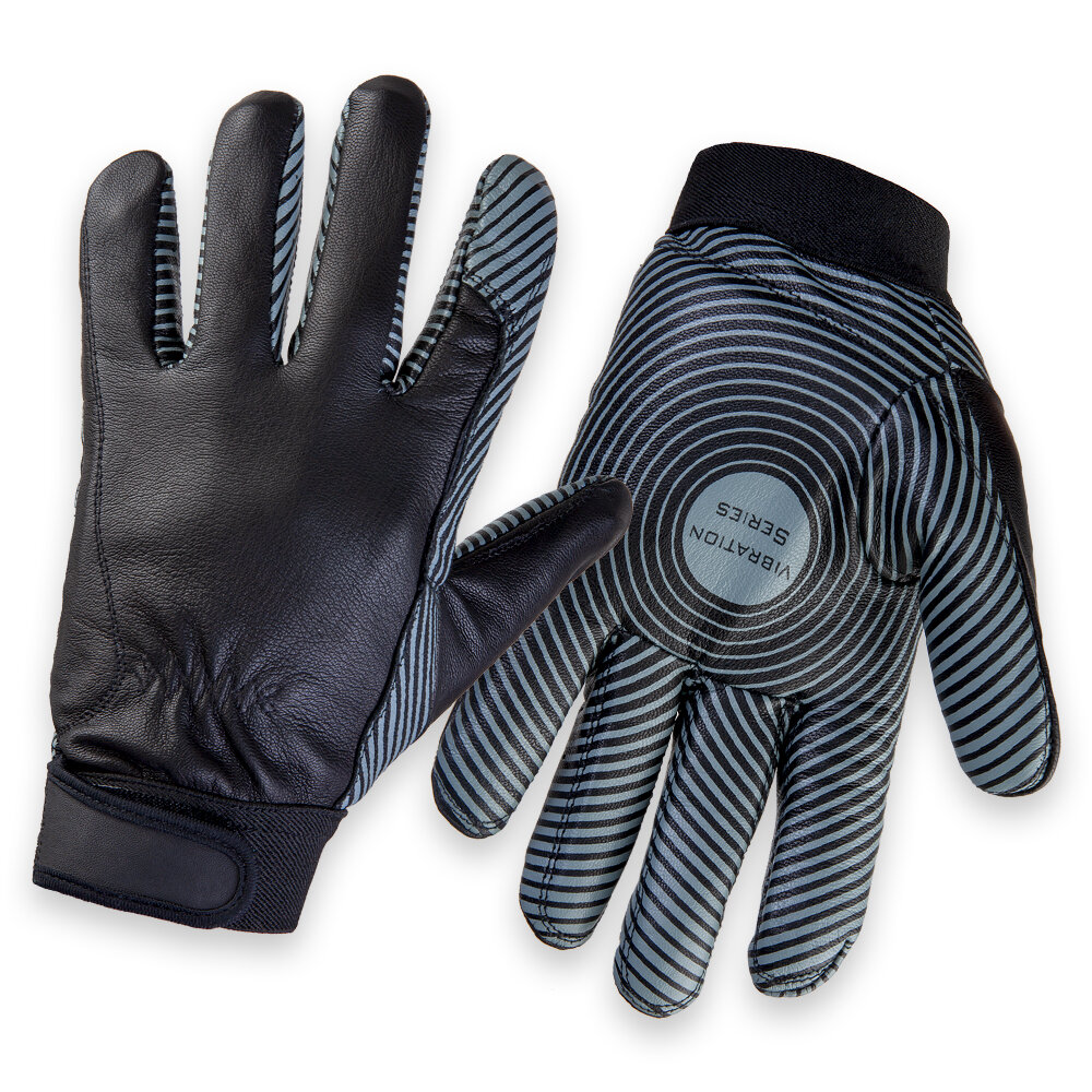 Защитные перчатки Jeta Safety JAV05 (XL) с антивибрационной вставкой по всей ладони и вентиляцией