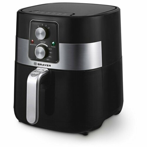 BRAYER Аэрогриль BRAYER 2030BR 1400 Вт 140-200 C 3 л чёрный 1148200₽