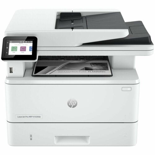 МФУ HP LaserJet Pro MFP 4103FDN 2Z628A чб А4 с дуплексом автоподатчиком LAN 6466900₽