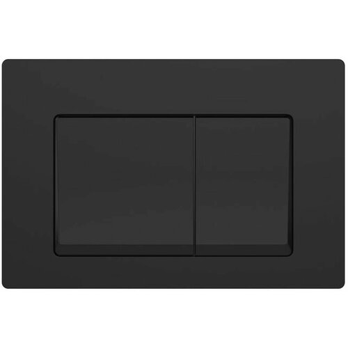 Кнопка смыва Grossberg D008 -матовый черный инсталляция grossberg aj100 для подвесных унитазов