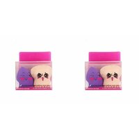 Набор из двух спонжей для очищения кожи лица и создания профессионального макияжа. В набор входит латексный  ...