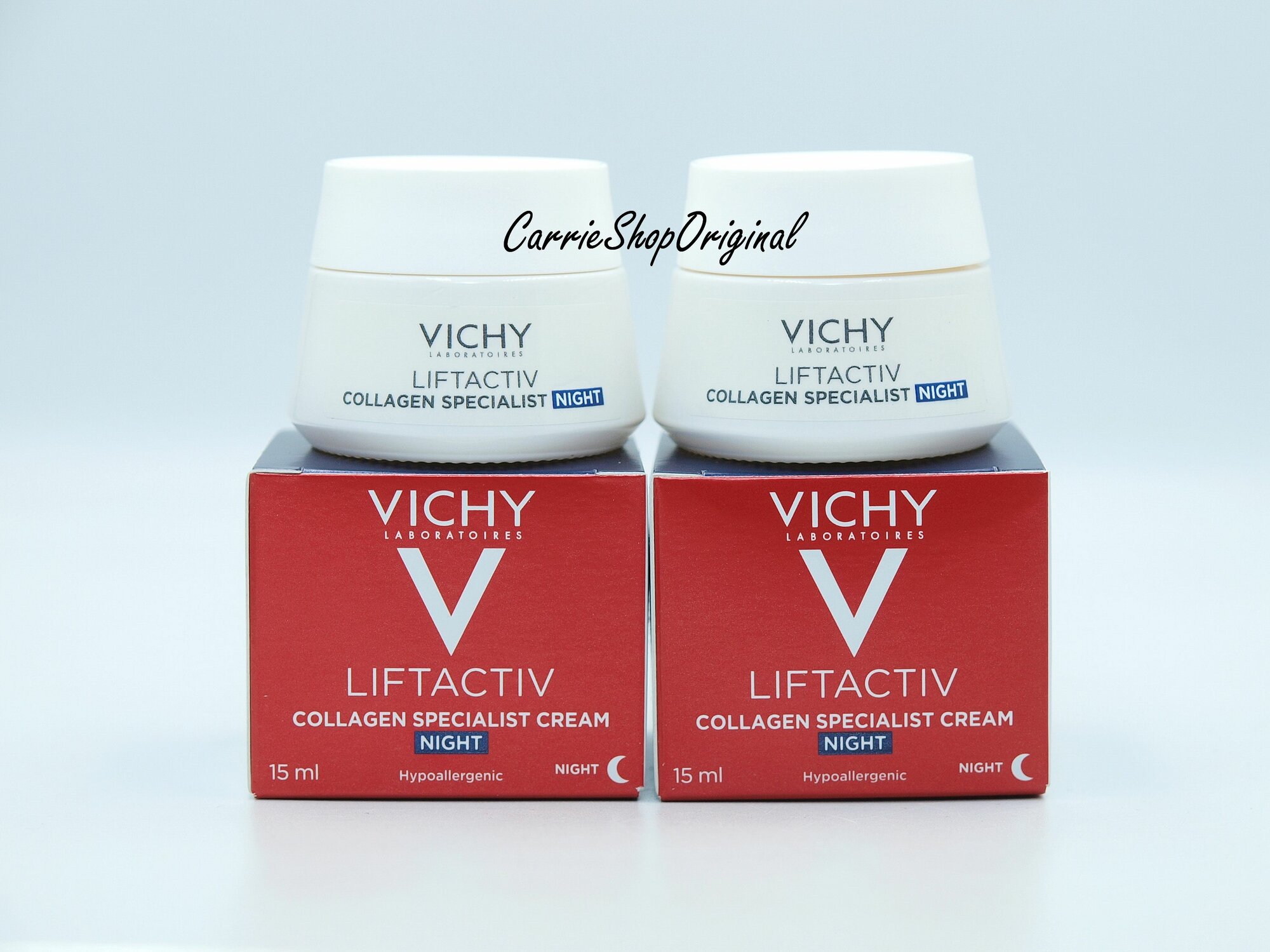 Vichy Liftactiv Collagen Specialist Night ночной крем для восстановления кожи 2 шт*15 мл