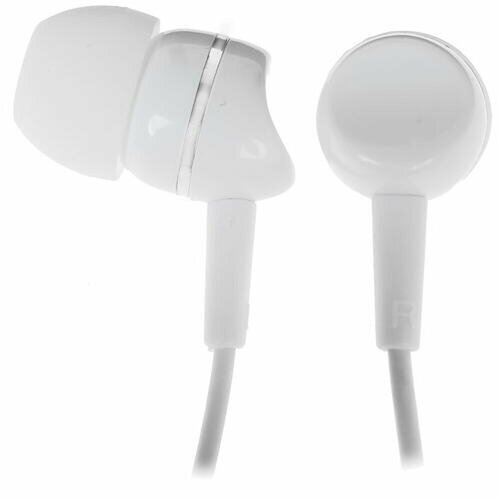 Проводные наушники Aceline AEH-205 белый 750₽