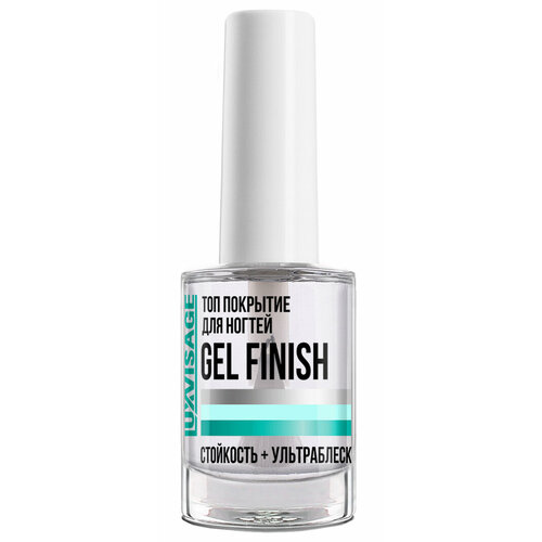 фото Luxvisage топ покрытие для ногтей luxvisage gel finish, 4811329033718