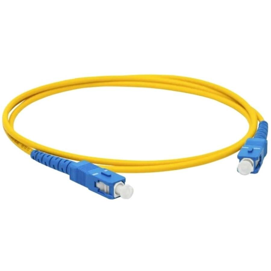 Патч-корд оптический (optic patch cord) SC/UPC-SC/UPC одномодовый (singlemode sm) 1 метр