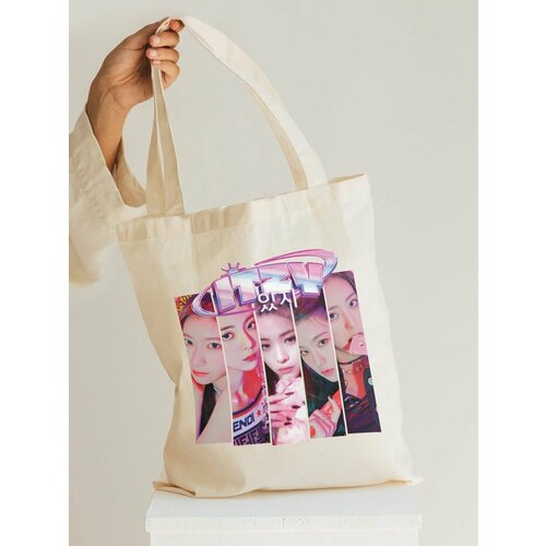 Сумка шоппер дардарим, белый