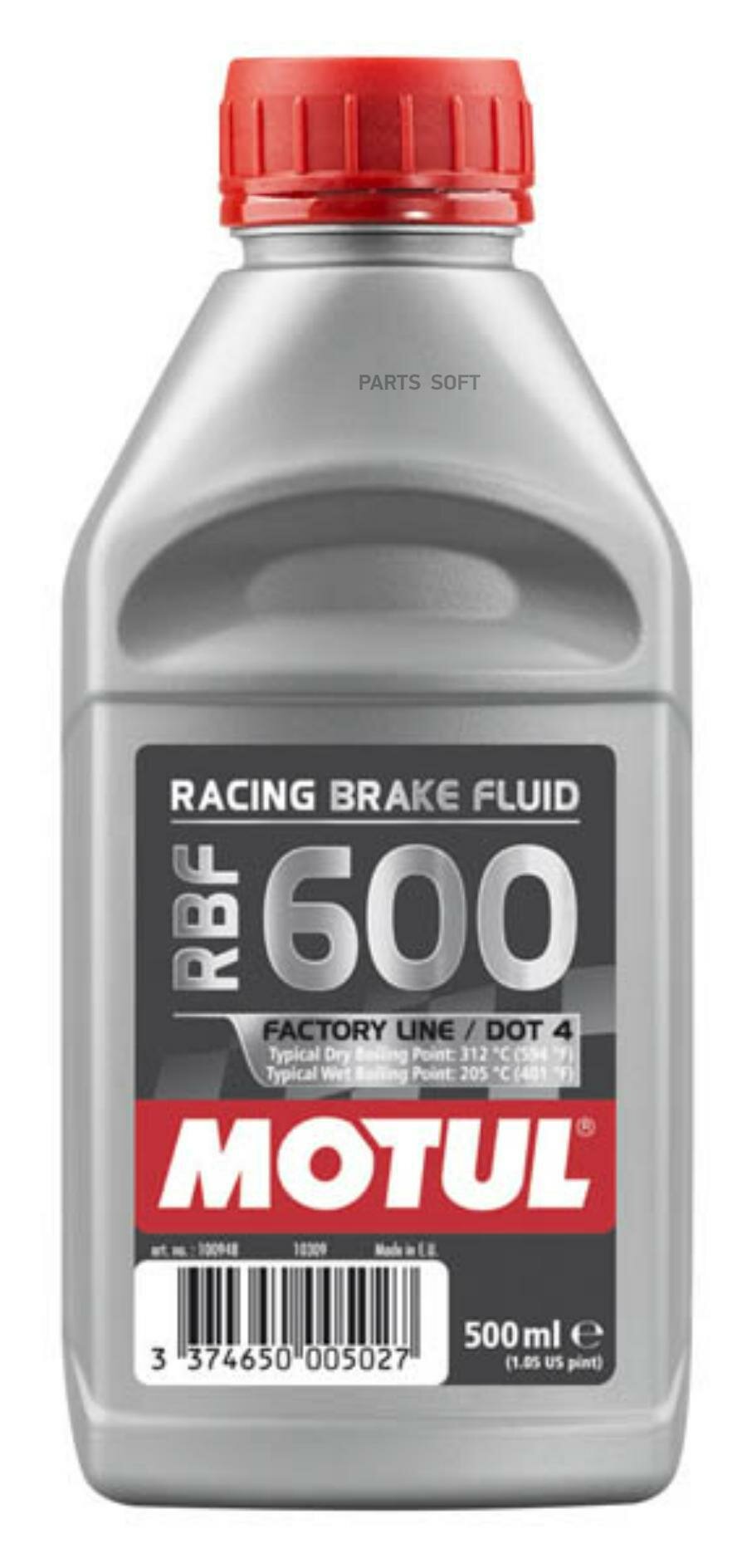 Жидкость тормозная MOTUL DOT 4 0.5л. MOTUL / арт. 100948 - (1 шт)