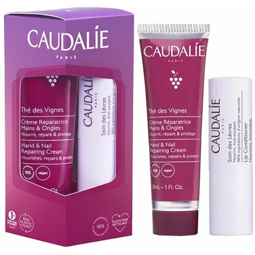 CAUDALIE Набор для ухода за кожей рук и губ The Des Vignes Lip Hand Duo 3590₽