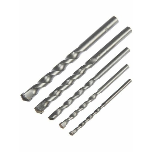 Набор сверл по бетону цилиндрический4-5-6-8-10 мм5 шт 658₽