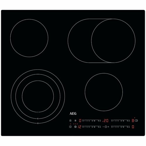 Стеклокерамическая варочная панель AEG HK654070FB 5500200₽