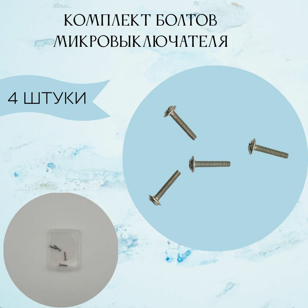 фото Крепёжные болты под микровыключатель