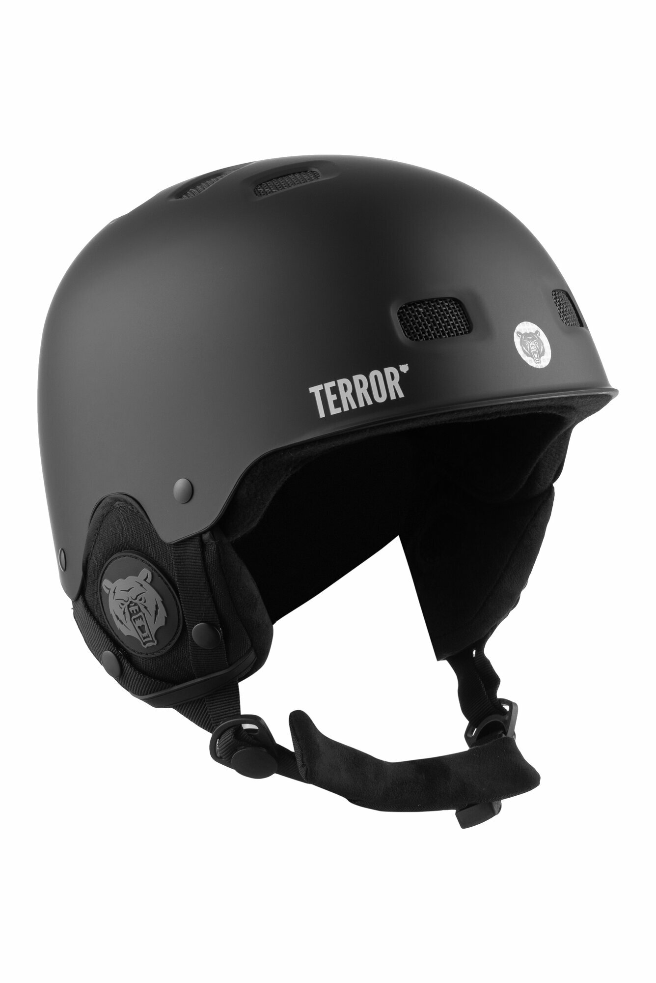 Шлем горнолыжный TERROR - PARK Black Размер L (59-62)