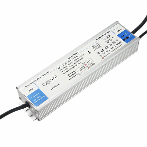 Блок питания DALI с функцией Push-Dim PFC 095 250Вт 16643₽