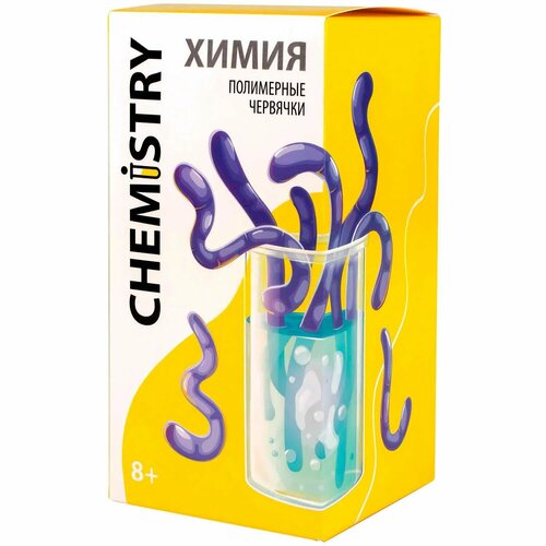 Набор для экспериментов Attivio Chemistry Полимерные червячки ЕХ092Т 1067₽
