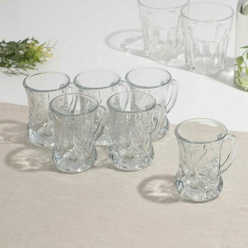 Набор кружек Sunstar 140 мл 6 шт 855₽