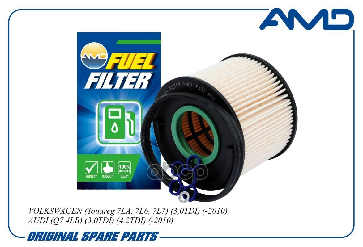Фильтр Топливный 7L6127434c/Amd.ff322 Amd AMD арт. AMDFF322