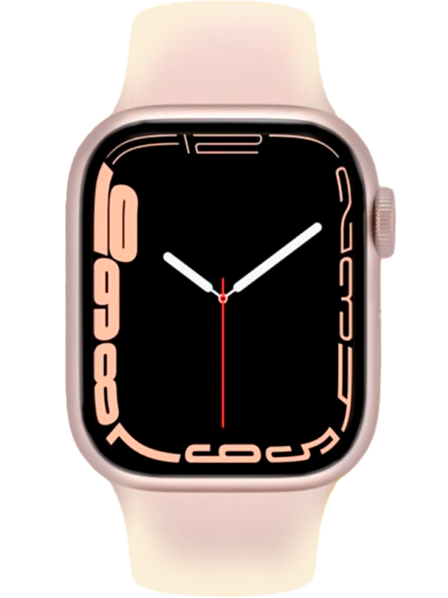 Смарт часы 8 серия X8 pro Smart Watch 45mm, Умные часы Уведомления, Звонки, золотистые