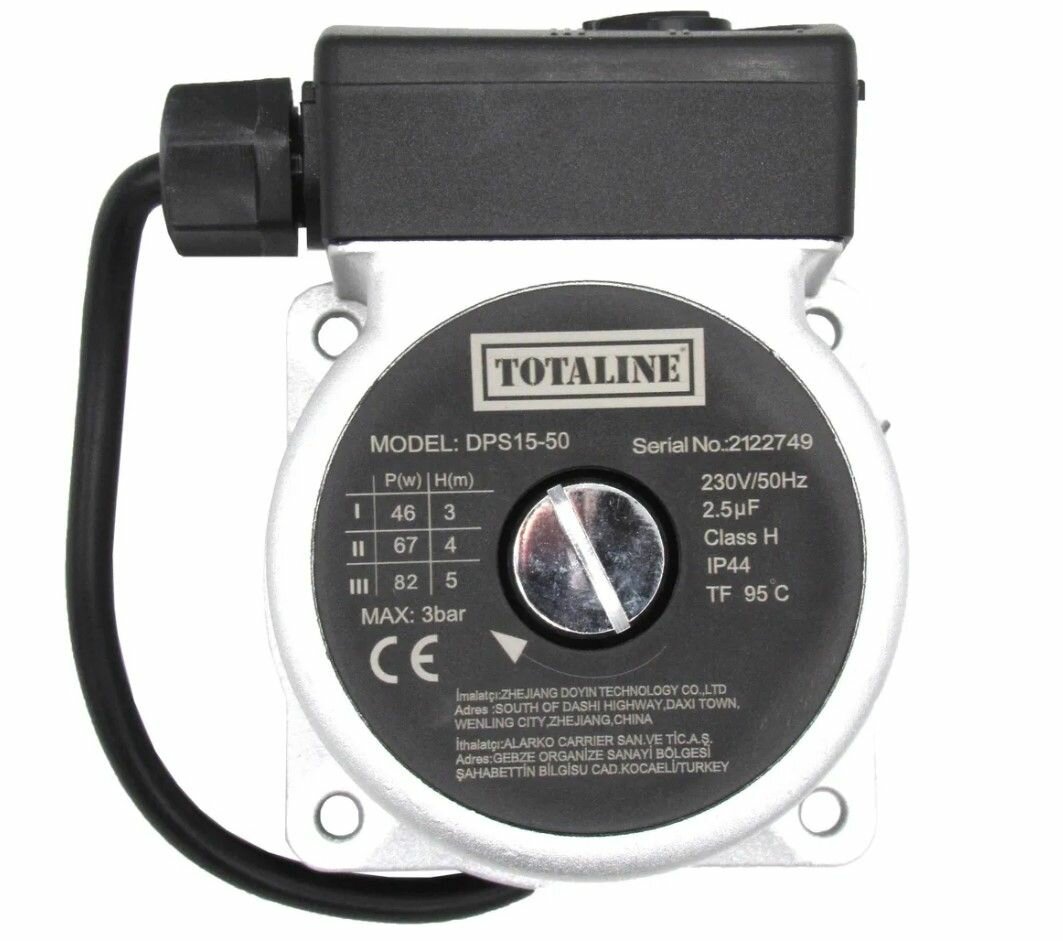 фото Двигатель насоса TOTALINE DPS15-50 (Wilo KSL 15/5 - 3C)