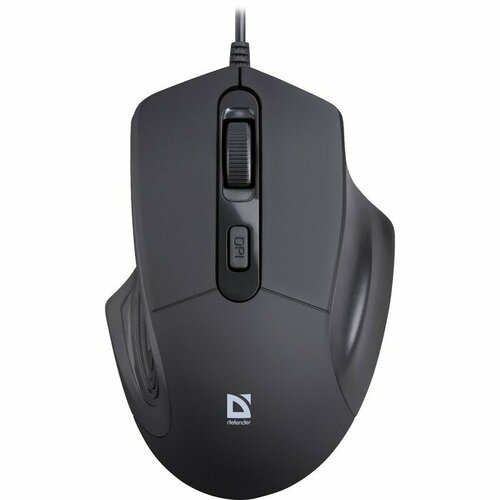 Мышь DEFENDER Datum MB-347 проводная оптическая 1600dpi черная комплект из 4 шт 225800₽