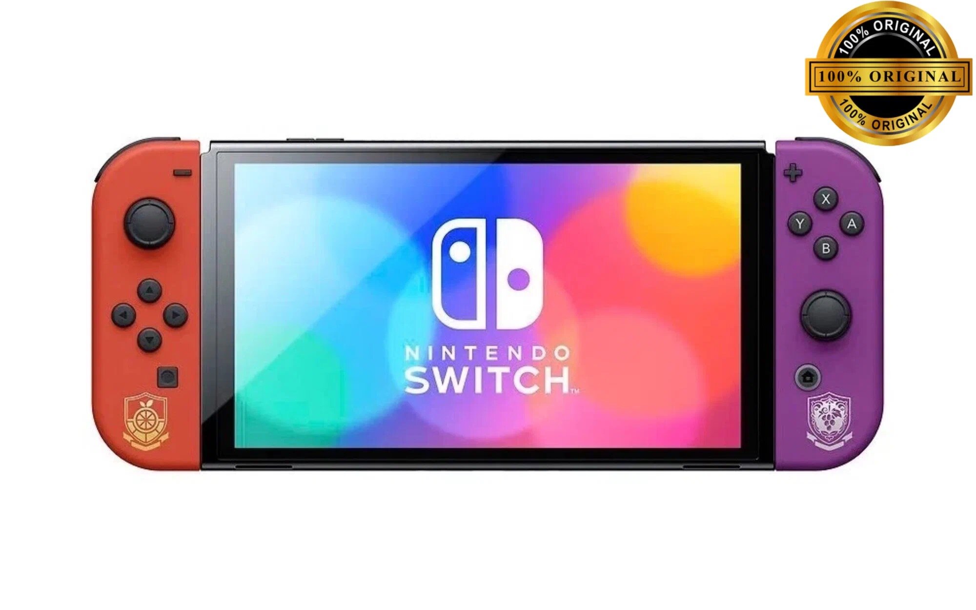 Игровая приставка Nintendo Switch OLED 64 ГБ, Pokemon Scarlet & Violet Edition