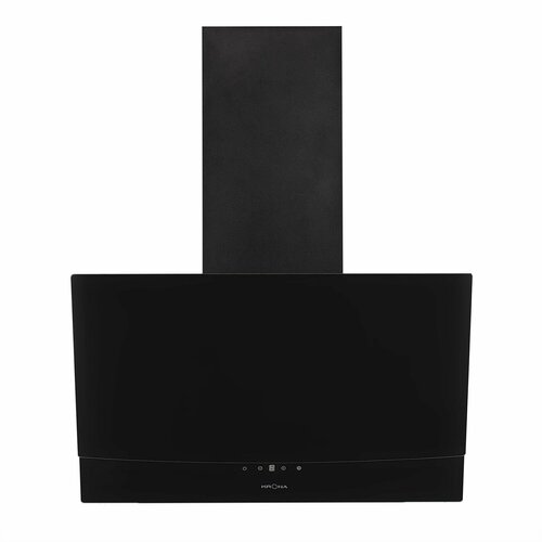 Вытяжка каминная наклонная KRONA ALVA 600 black S черный стекло сенсор 1809000₽