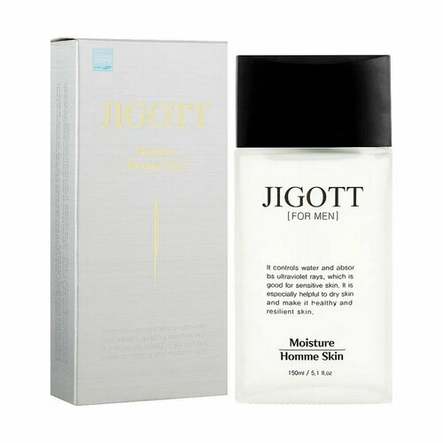 Тонер для лица Jigott мужской, Moisture Homme Skin, 150 мл мужской тоник для лица jigott moisture homme skin 150 мл 281198