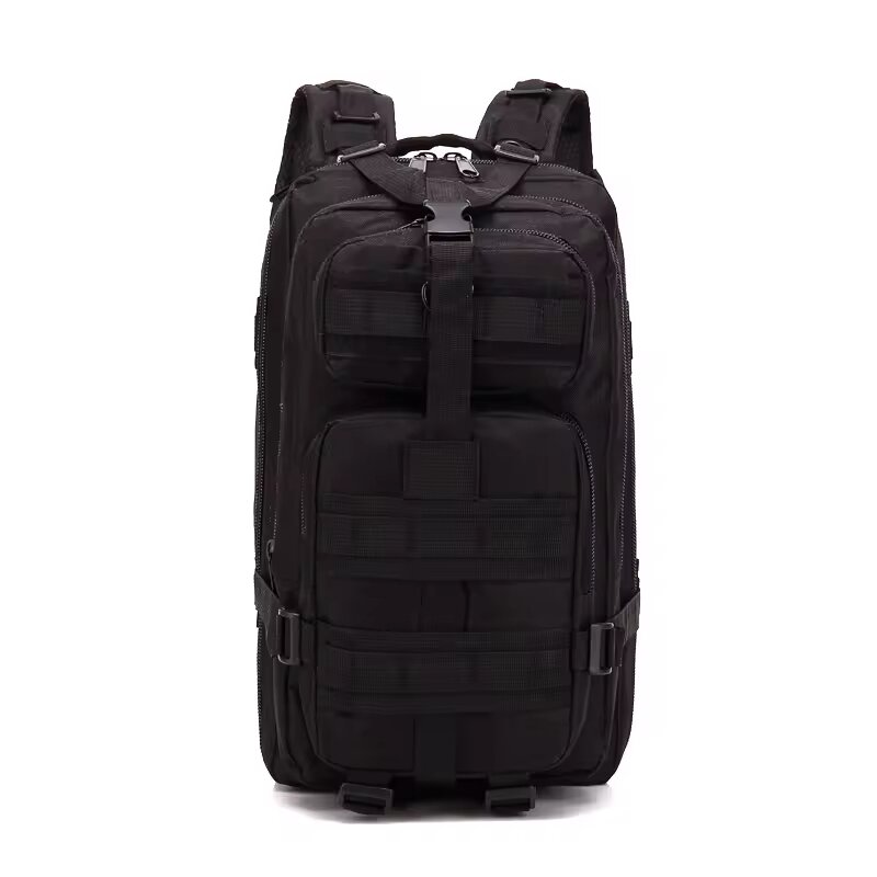 Рюкзак тактический 30л, черный, система Molle, оксфорд 900D