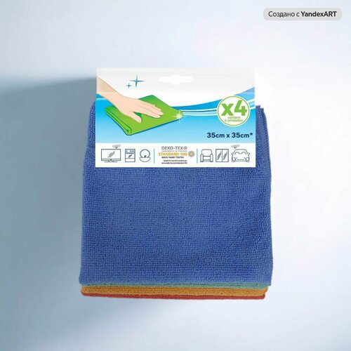 Набор салфеток для уборки 