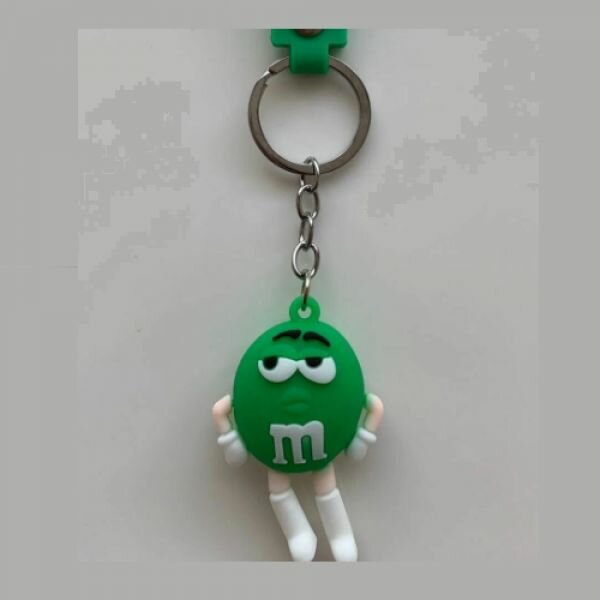 Брелок игрушка M&M's зелёный