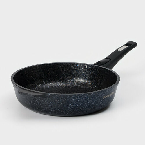 Сковорода Гранит Star Induction Pro d26 см съёмная ручка индукция цвет чёрный 4316₽