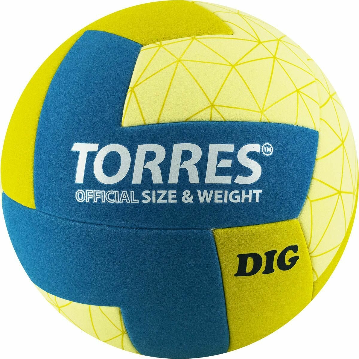 Мяч волейбольный TORRES DIG, размер 5