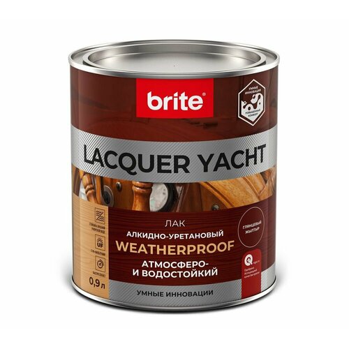 Лак яхтный Lacquer Yacht 09 л глянцевый 2614₽