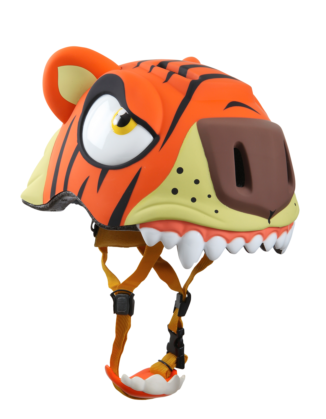 Детский шлем Тигр Оранжевый 2016 (Crazy Safety Orange Tiger)