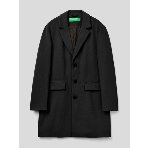 Пальто UNITED COLORS OF BENETTON, размер 50, черный