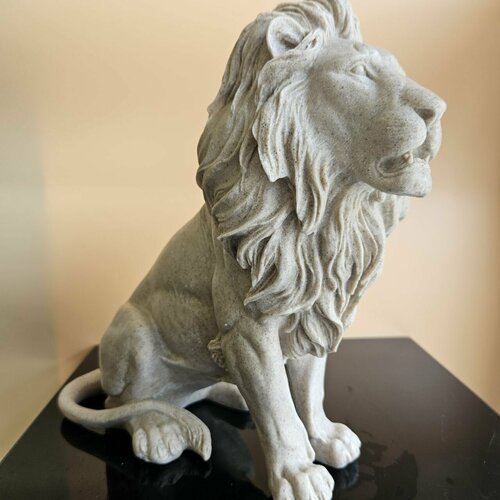 Красивый стильный Лев 24х12х23,5, декор и интерьер в дом.