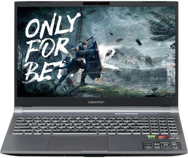 Ноутбук MAIBENBEN X565 X565FSFALGRE0 (15.6", Ryzen 5 6600H, 16Gb/ SSD 512Gb, GeForce® RTX 3050 для ноутбуков) Серый