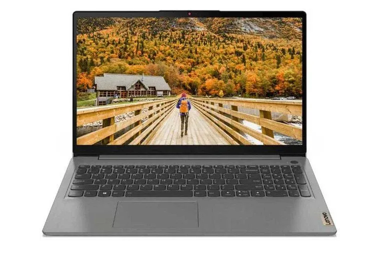 Ноутбук Lenovo IP3 15IAU7 Core i3-1215U/8Gb/256Gb SSD/Intel UHD Graphics/15.6"FHD IPS/noOS/grey (82R