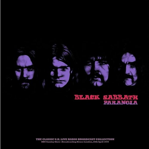 Виниловая пластинка Black Sabbath. Paranoia - Bbc Sunday Show, London 1970. Red Marbled (LP) black sabbath – paranoia bbc sunday show 26th april 1970 pink