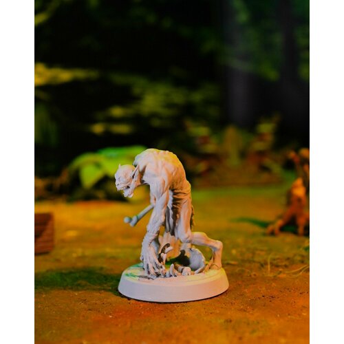 Фигурка болотный Гуль для игры в DnD в масштабе 32 мм стартовый набор героев для настольной игры dnd затерянные рудники фанделвера