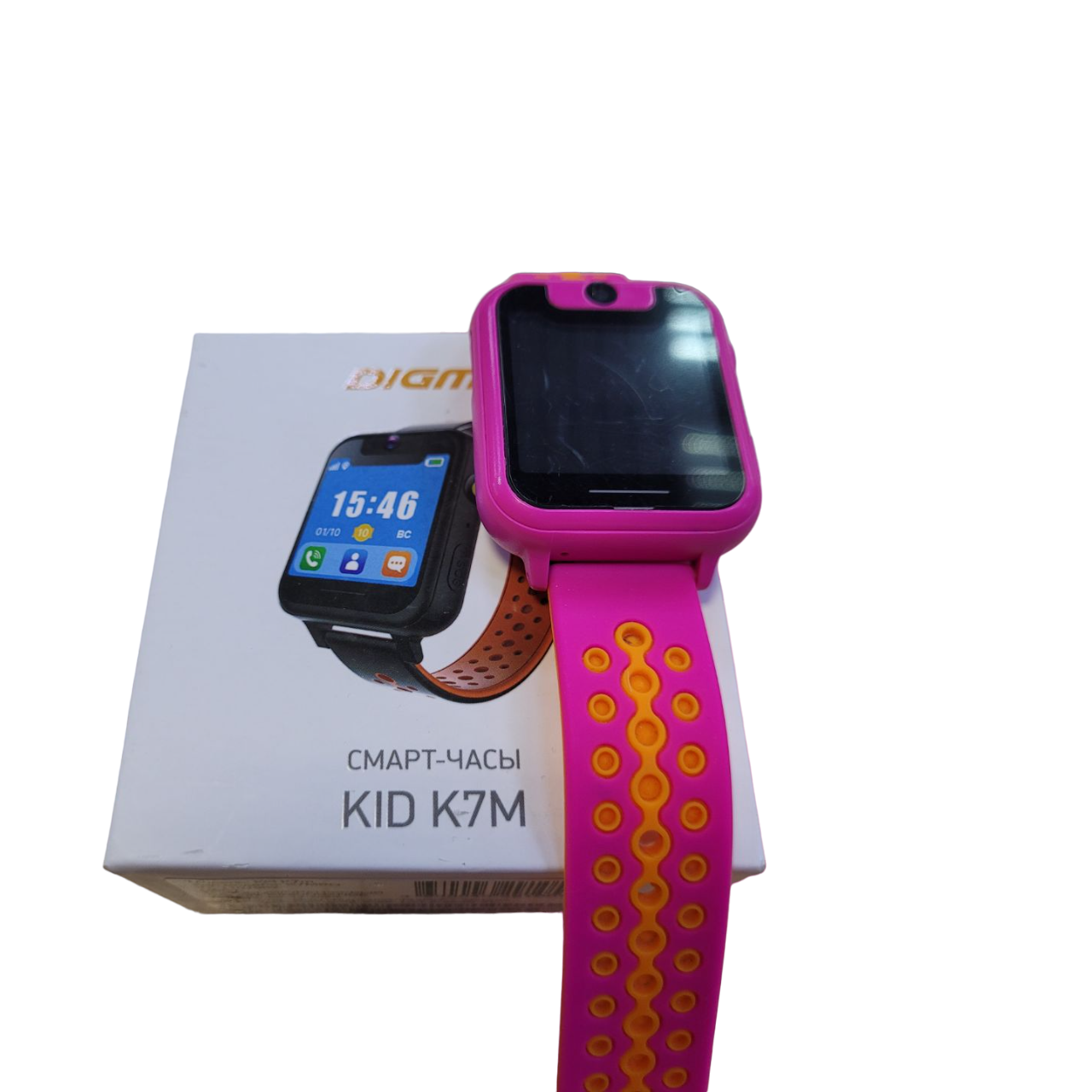 Часы Digma Kid K7m Розовый/