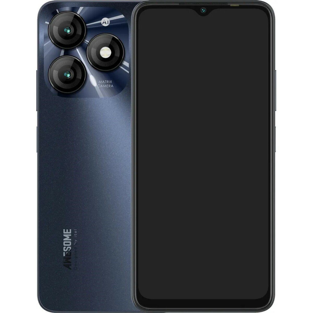 Смартфон itel A70 3+64 ГБ, черный