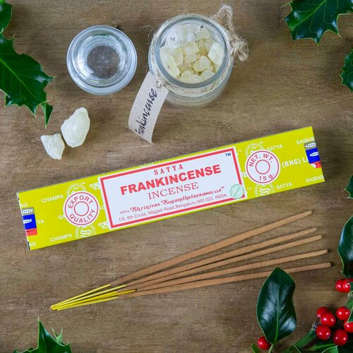 Satya FRANKINCENSE Incense (Благовония ладан, Сатья), 15 г. благовоние ароматный ладан aromatic frankincense incense sticks satya сатья 15г