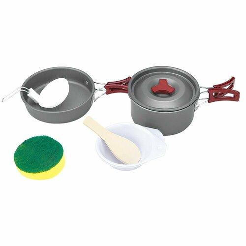 Набор посуды 1 кастрюля 1 сковородка 1-2 персоны BRS-151 1980₽