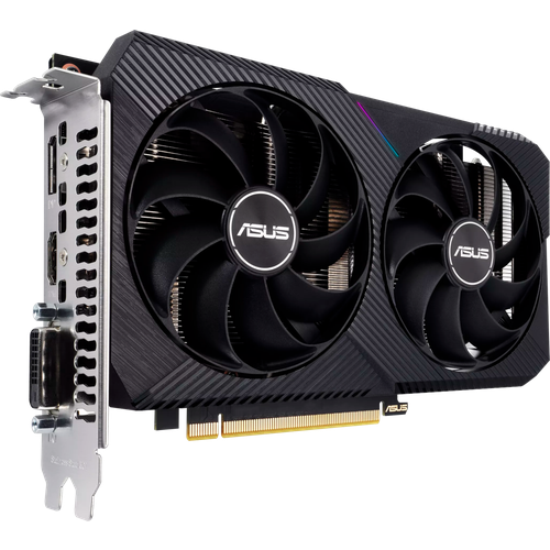 видеокарта asus dual geforce rtx 3050 8gb dual rtx3050 8g retail Видеокарта NVIDIA GeForce RTX 3050 ASUS 8Gb (DUAL-RTX3050-8G-V2)