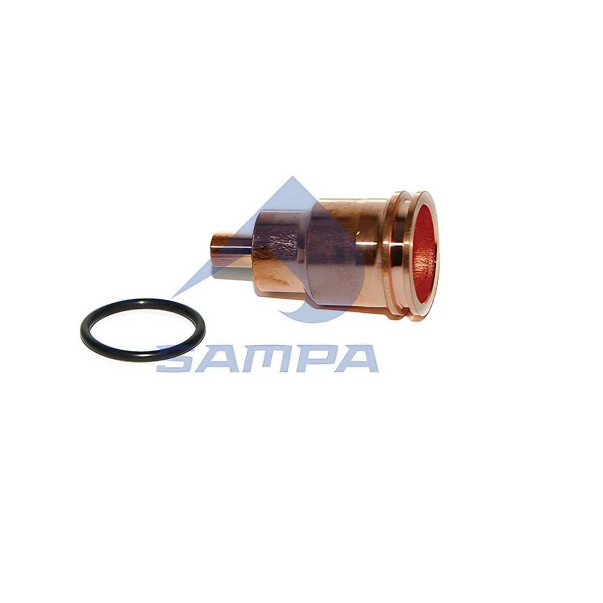 фото Стакан форсунки с уплотн. кольцом Volvo D12C/Renault Premium 030.763 (Sampa)