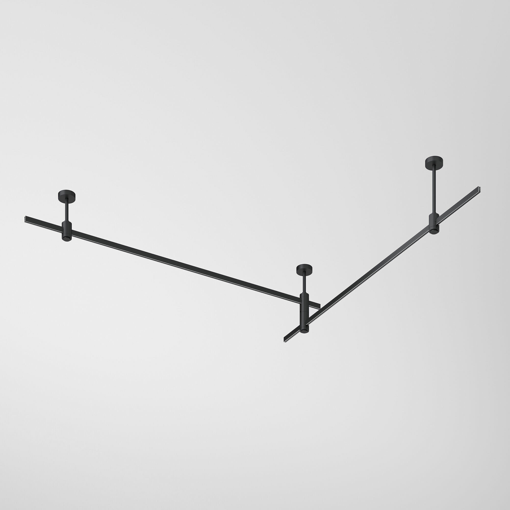 Стойка с вводом питания декоративная Elektrostandard Esthetic Magnetic SMALL 85141/00, цвет черный, 124 мм.