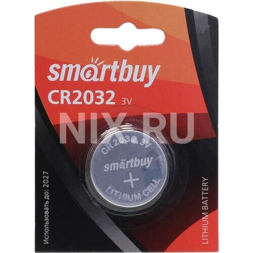 Батарейка Smartbuy Lithium Battery CR2032/1B