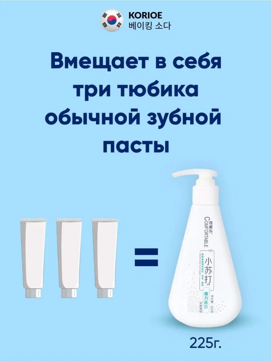 Зубная паста отбеливающая с дозатором — фото 1