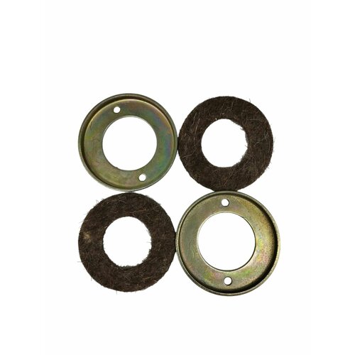 Войлочное кольцо и крышка редуктора мотоблока Ока Угра Авангард компл 4шт 796₽